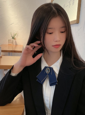 职业领结头花发网套装百搭领花