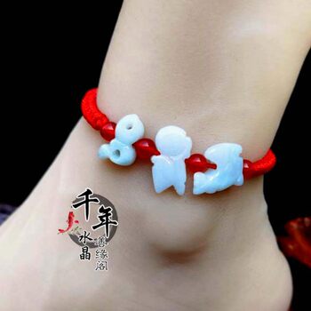 2024 Ox portable three-in-one ແລະ six-in-one noble mascot anklets ສໍາລັບຜູ້ຊາຍແລະແມ່ຍິງ