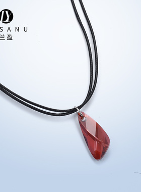 兰盈奥地利水晶许愿石项链