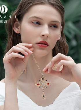 兰盈奥地利水晶项链原创设计