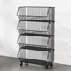 Vegetable basket kitchen rack floor-standing multi-layer fruit and vegetable storage supplies corner mobile snack trolley