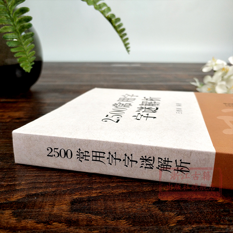 2500常用字字谜解析 王德海编著中国传统文化猜谜谜语逐条解析中小学生青少年成人趣味知识书籍 思维启迪促锻炼进学习官方正版包邮 - 图0