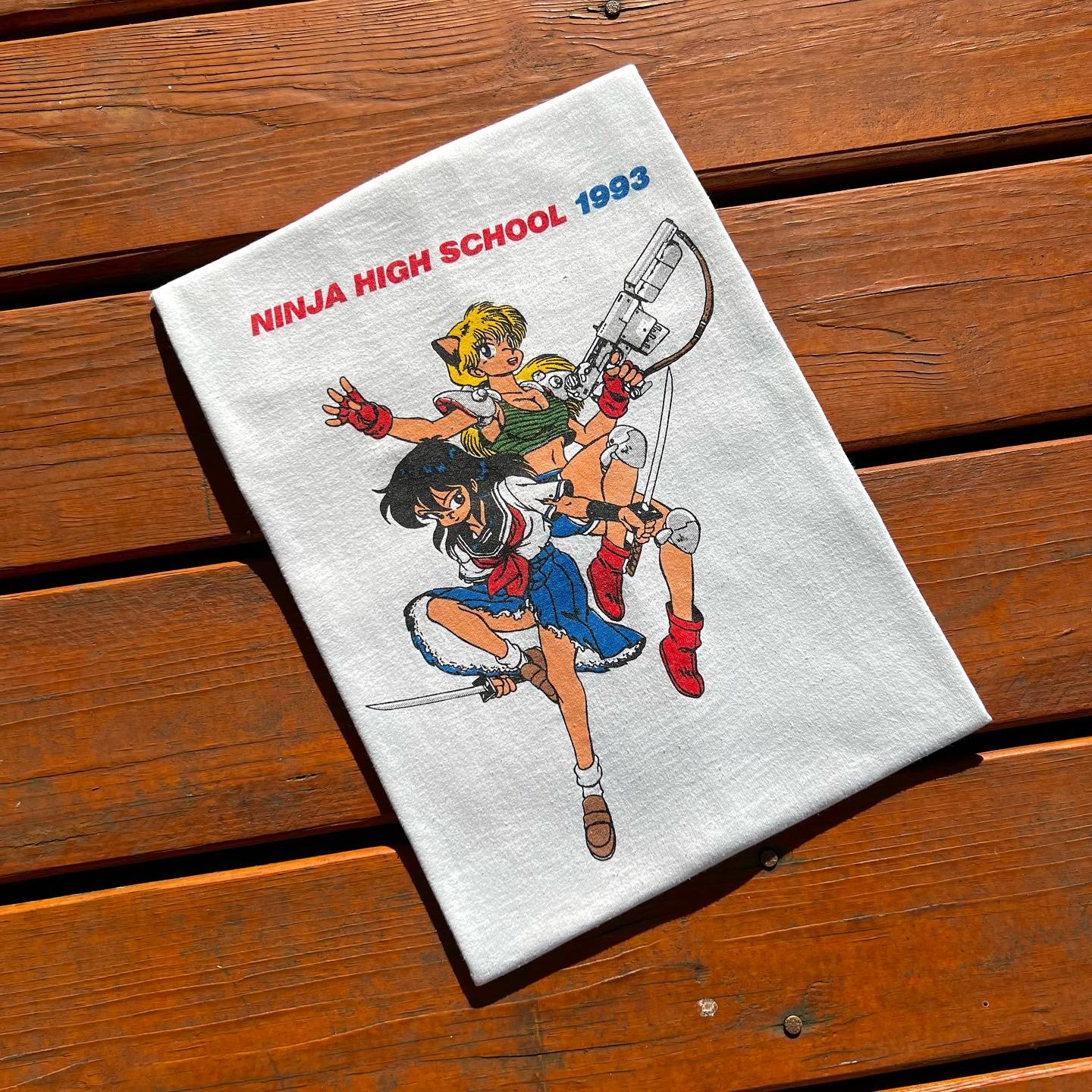 孤独星球动漫 Ninja High School忍者高中shirt tee ootd短袖T恤 - 图1