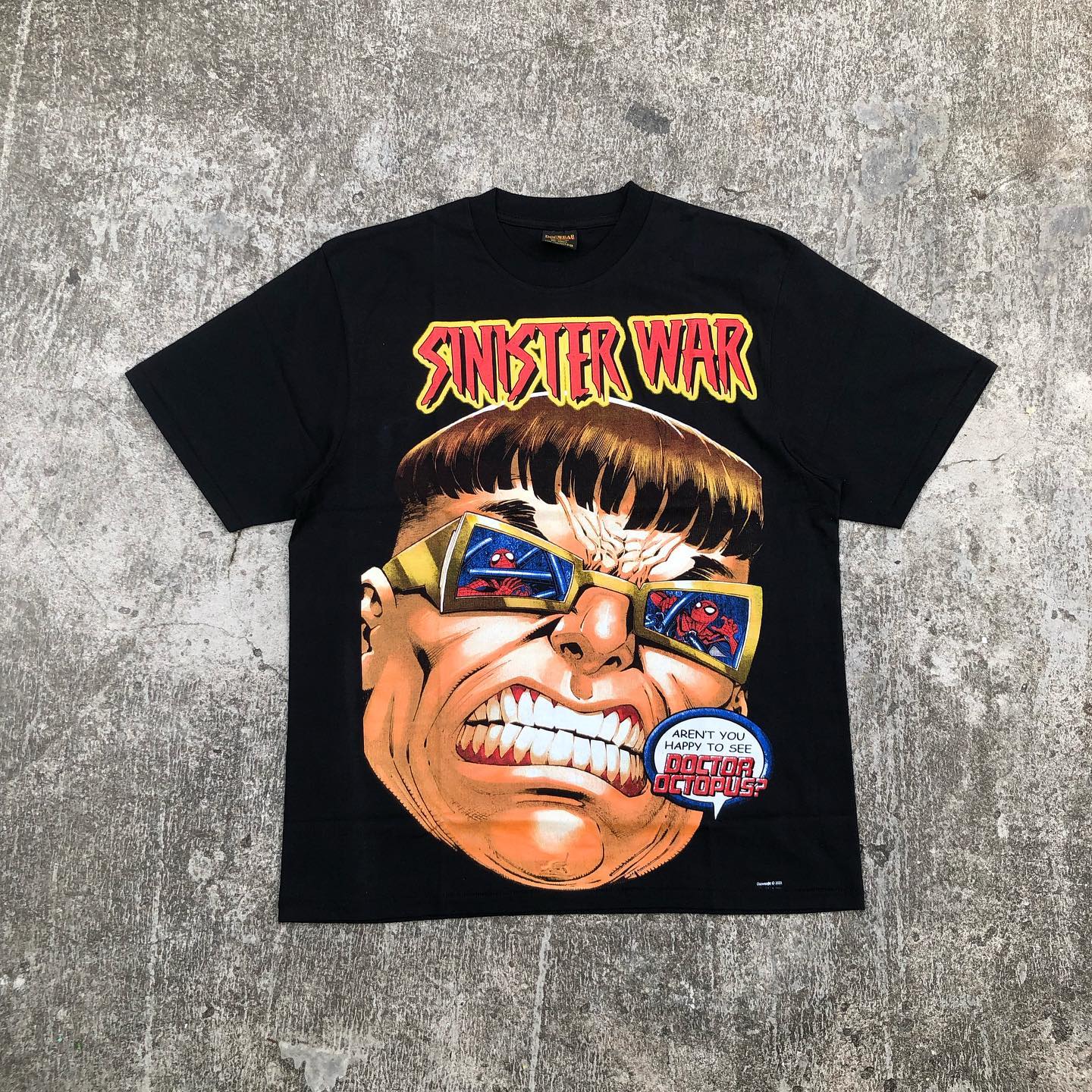 孤独星球动漫 Spider Man Doctor Octopus shirt MCU vintag短袖-图0