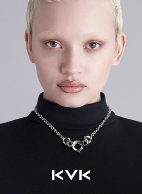 KVK毒液系列原创设计锁骨项链