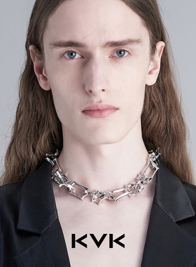 KVK VENOM 毒液系列框架项链 轻奢设计高级感潮流冷酷男女项链