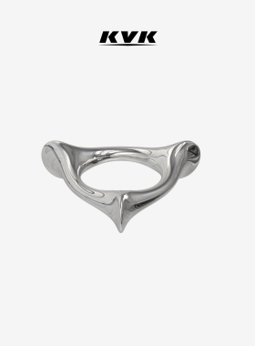 KVK毒液系列原创设计三形戒指