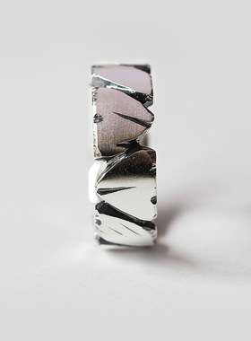 kanzao戒指时尚个性潮开口可调节