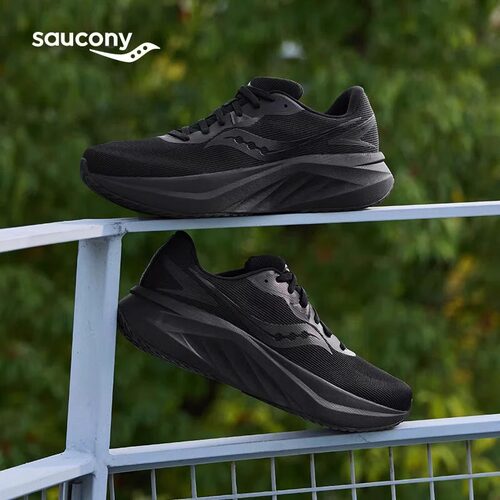 Saucony索康尼TIDE浪潮3男女缓震跑鞋休闲运动鞋秋冬日常通勤慢跑 - 图0