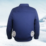 Летнее охлаждение кондиционера подходит для одежды с поклонниками. Зарядка работников, охлаждение, сварочный работник, защита труда, мужская рабочая одежда