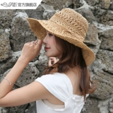 Японская соломенная шляпа Pti Женская летняя солнечная шляпа Собственная шляпа пляж