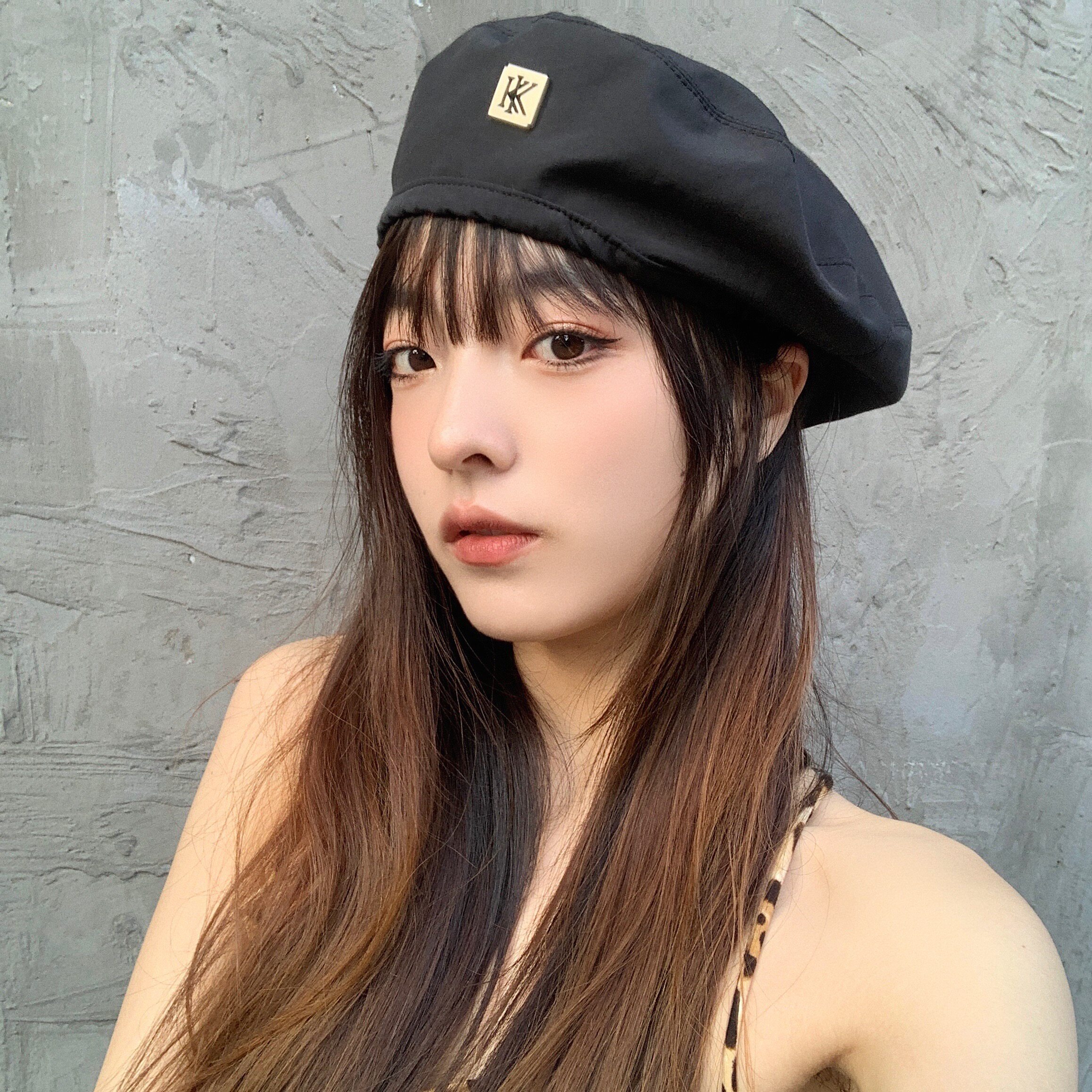 wlstudios春夏季贝雷帽女韩版百搭薄款帽子夏天英伦时尚画家帽潮