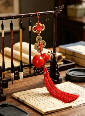 黄铜葫芦五帝钱平安挂件