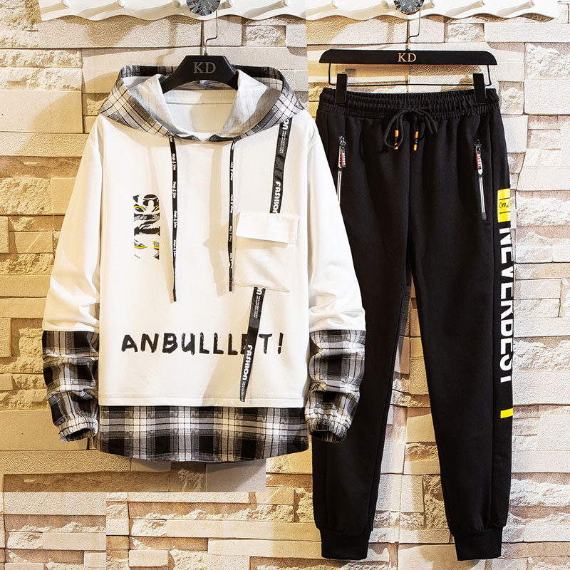 13秋季男孩14初中高中学生套装卫衣 外叁卫衣