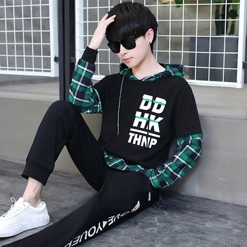 13春季青少年15岁帅气大童潮流卫衣 外叁卫衣