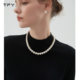 Shijia Zhengyuan Pearl Necklace Light Luxury New Year Clavicle Chain