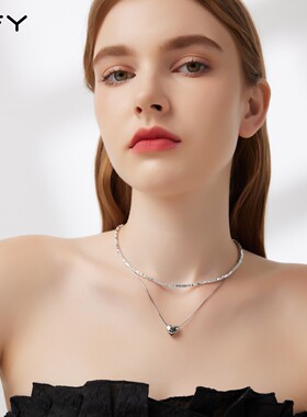 tfy合金蛇骨链女生项链