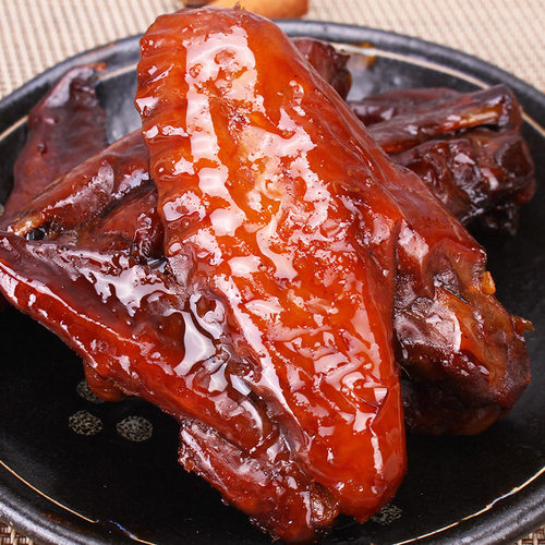 乡吧哥蜜汁鸡翅 温州特产乡巴哥福鼎蜜制鸡翅膀零食 特产卤味小吃 - 图1