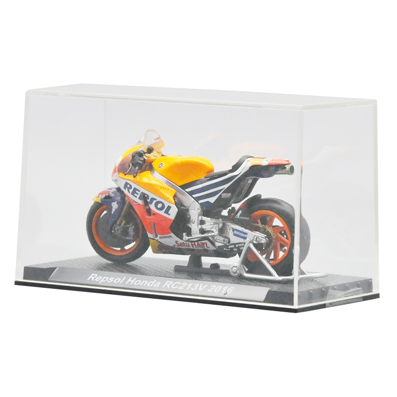 1:24摩托车模型机车上色玩具成品摆件手办仿真收藏景品带展示盒 - 图3