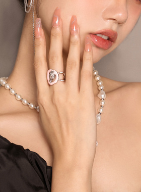 IHUSH开口戒指女原创设计时尚