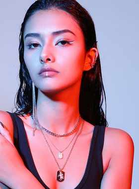 俏物悄语ihush星空叠戴女友项链