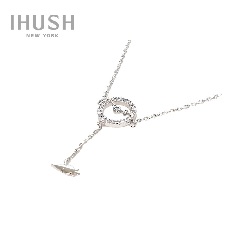 ihush /俏物悄语爱丽思怀表+耳环 ihush俏物悄语饰品项链