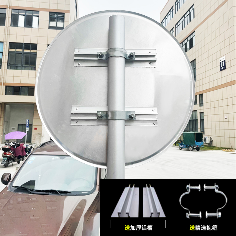 限重5t10t桥梁限载牌交通标志牌警示牌铝板指示牌圆牌标识牌立柱 - 图1