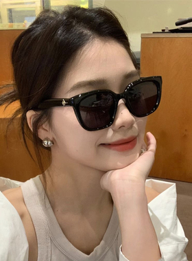 防晒墨镜女酷防紫外线强光炸街显脸小高级感ins网红高颜值眼镜仙