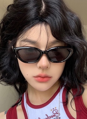 2023新gm猫眼墨镜简约高级质感方圆脸显瘦气质欧美街拍遮阳太阳镜