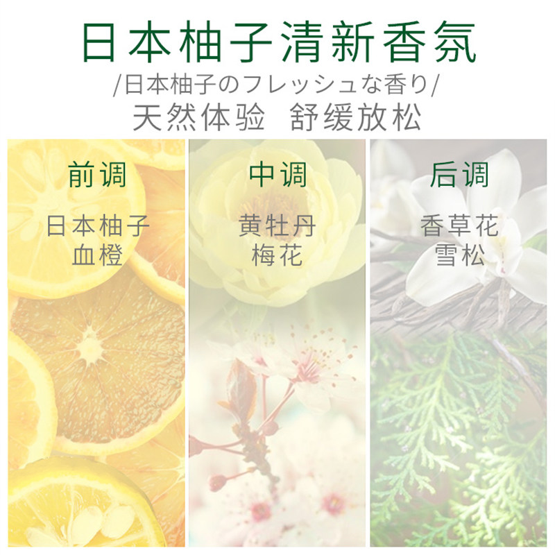 syoss丝蕴洗发水露日本柚子无硅油蓬松控油去屑止痒香味持久留香