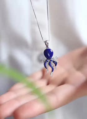 珠宝温柔风工艺精湛天然青金石