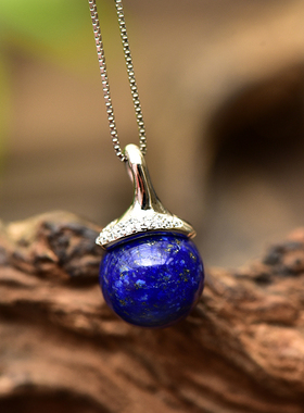 珠宝镶嵌青金石吊坠