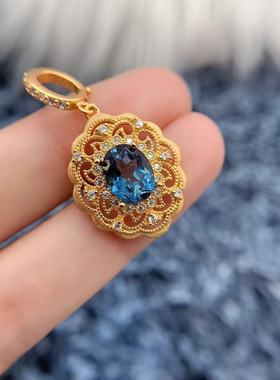 s925银托工厂吊坠空托款式多尺寸