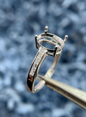 S925纯银戒指空托多尺寸银托工厂