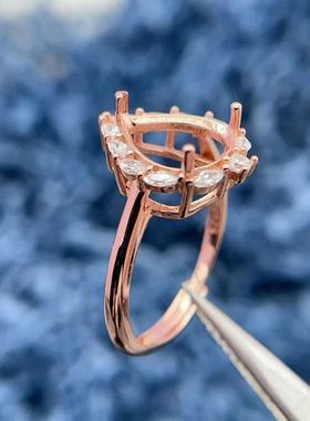 S925银托工厂戒指空托多款式戒子