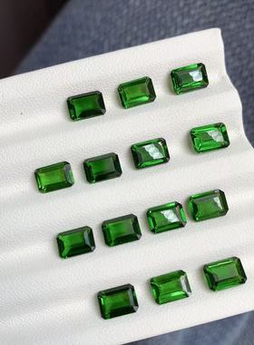 原石工厂天然透辉石裸石戒面宝石