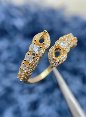 S925银托工厂超多款式戒指空托