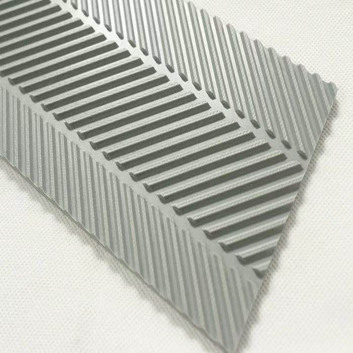 PVC鱼骨纹输送带 白灰色强摩擦花纹木工机械防滑专用传送带皮带,淘宝优惠券,粉丝福利购,淘宝优惠卷