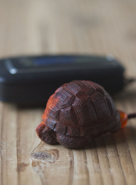 印度小叶紫檀迷你挂坠包包文玩