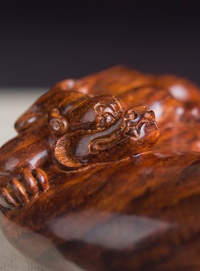 海南黄花梨紫油梨老料实木手玩件