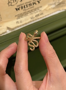 法式原创设计轻奢新款指环