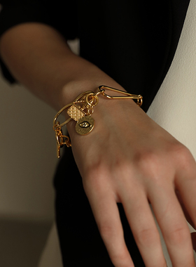 pn手链ins小众设计潮高级感吊坠