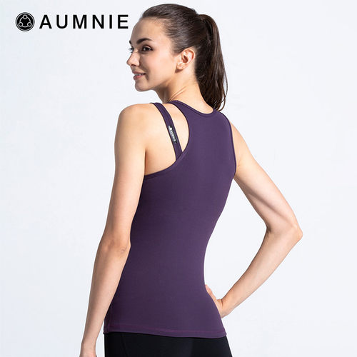 AUMNIE澳弥尼汇集背心瑜伽运动健身含胸垫防震聚拢收副乳高强度 - 图1