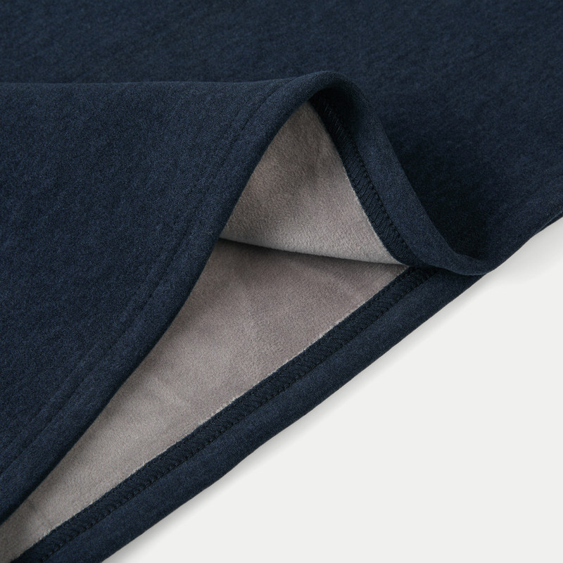 HLA/海澜之家加绒加厚内衣背心男远红外打底纯色休闲风保暖汗衫男,淘宝优惠券,粉丝福利购,淘宝优惠卷