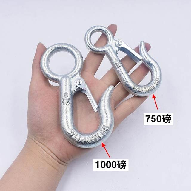 Spring hook big eye goods hook thin tendon hook ring eye hook hook hook hook