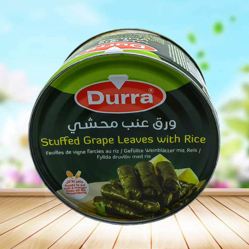 Durra 多朗藤叶包饭400g 约旦进口葡萄叶卷饭 Grape leaves - 图2