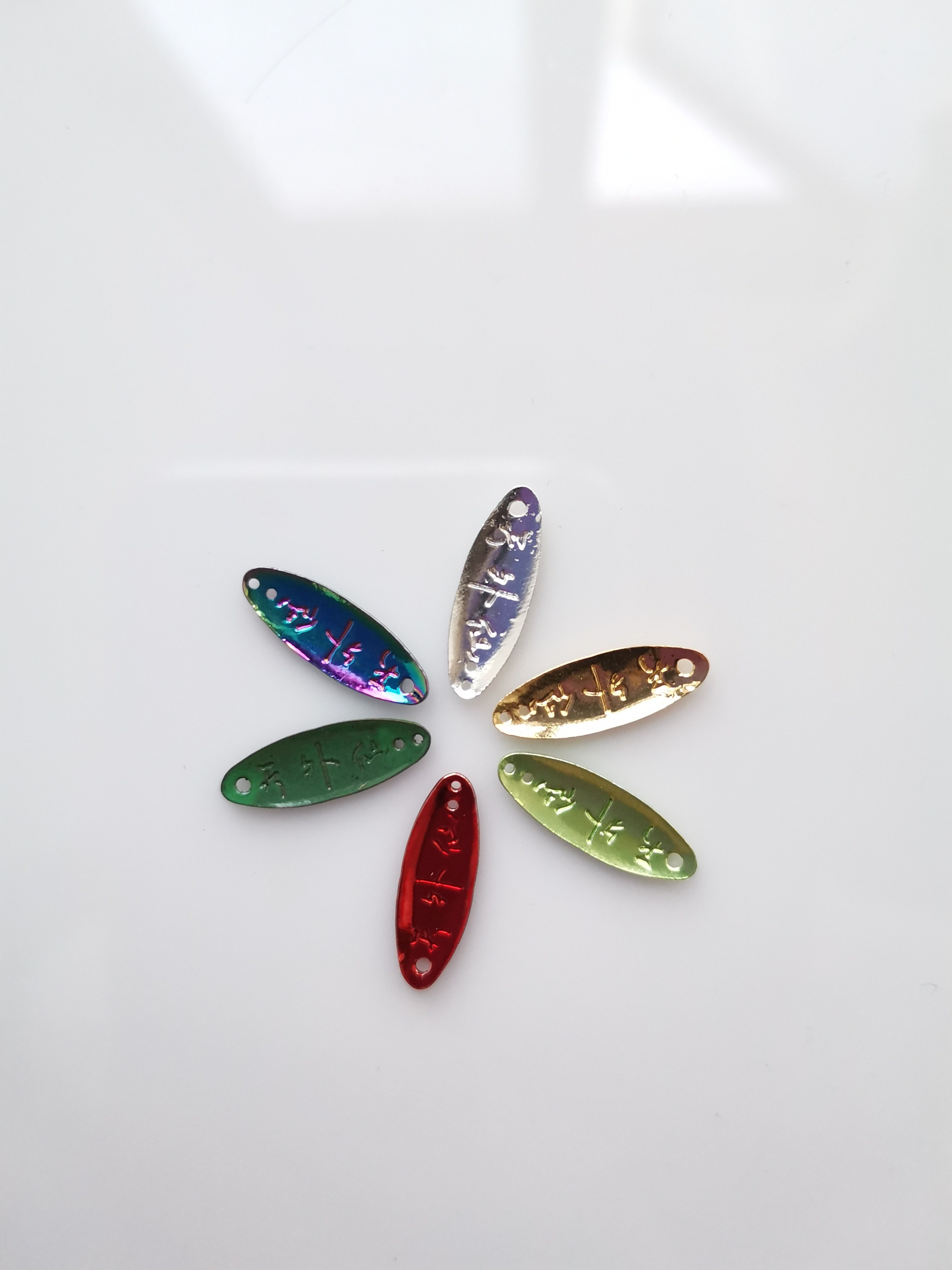 天外仙15mm叩甲虫亮片三只装子线双钩马口白条迷你路亚亮片,淘宝优惠券,粉丝福利购,淘宝优惠卷