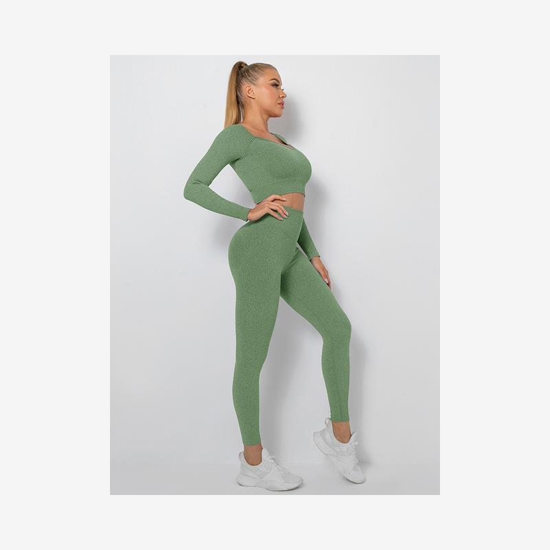 Yoga Sets Women Gym Clothes Seamless Workout Sportswear Yoga - 图1