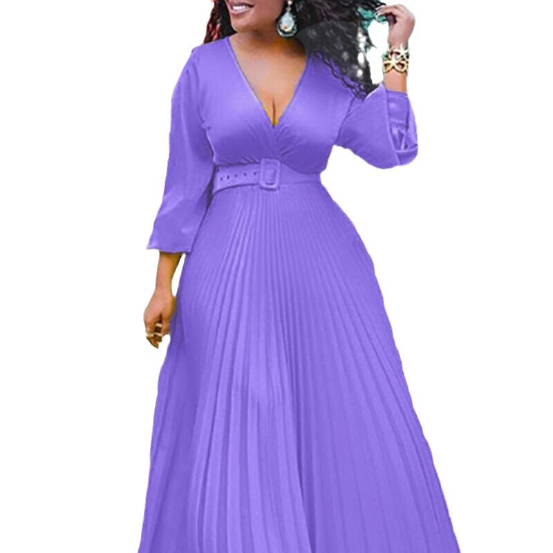 African women's elegant long dress female clothes 3xl 5xl - 图3