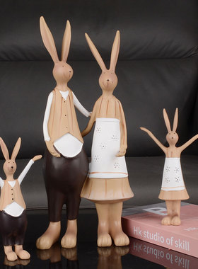 客厅装饰摆件北欧树脂